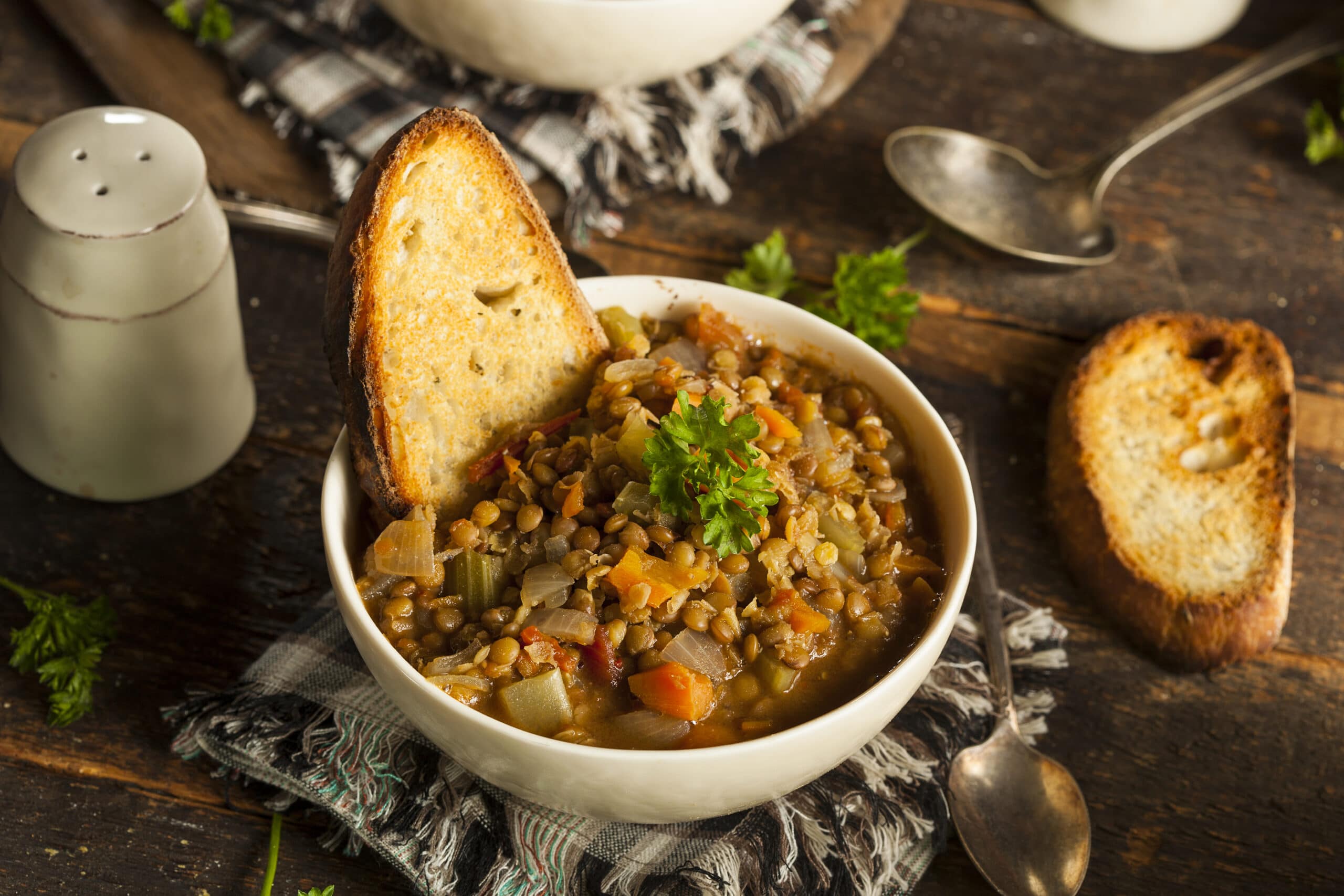 Lentil stew