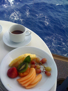 breakfast on Royal Caribbean cruise