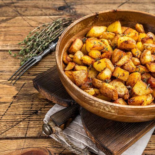 moroccan spiced potatoes